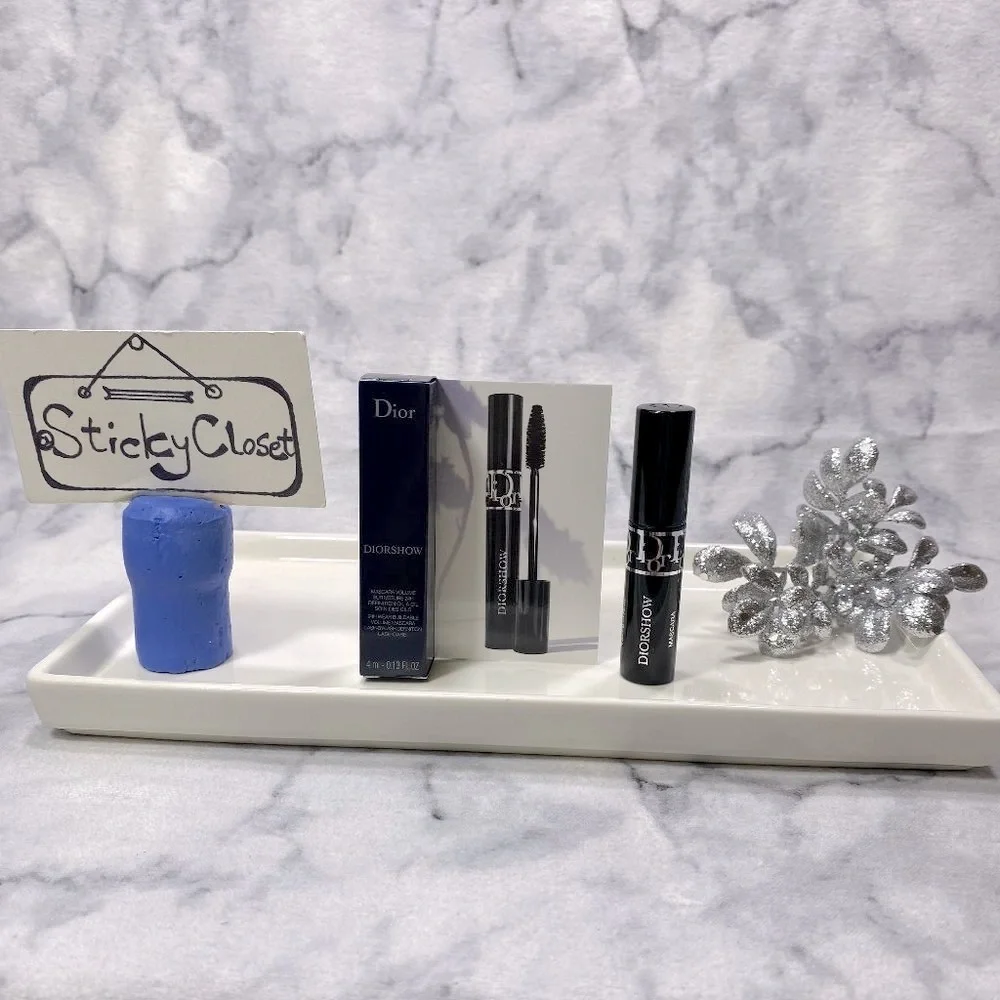 Dior Beauty,Diorshow 24H Volume Mascara 090 Black XXL-Mini 4ml,0.13oz-BOXED-NEW
